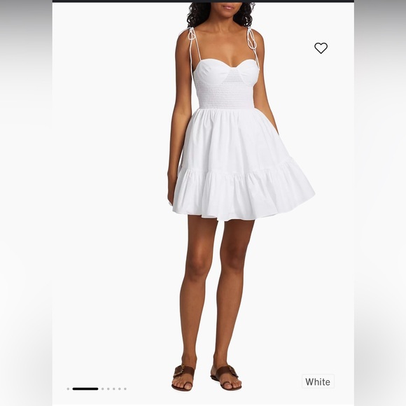 Staud Landry Bustier Mini Dress - Picture 2 of 10